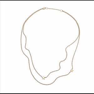 Jennifer Zeuner Star Double Necklace